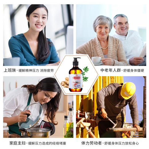 沐玺按摩精油批发会所spa按摩精油厂家批发500ml 商品图1