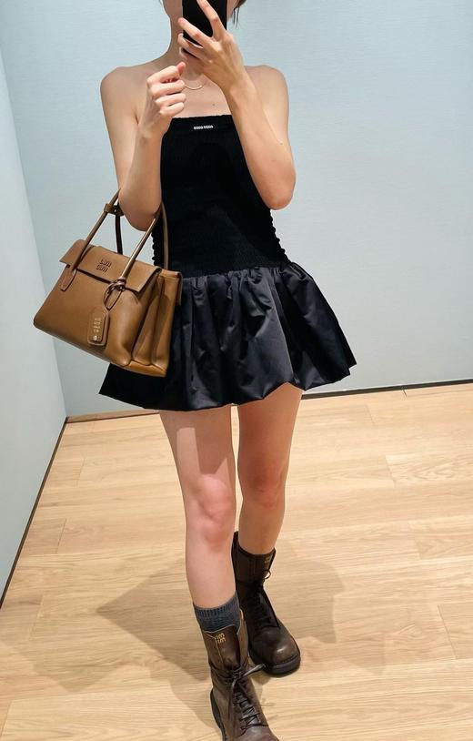 女款抹胸蓬蓬连衣裙he017 商品图3