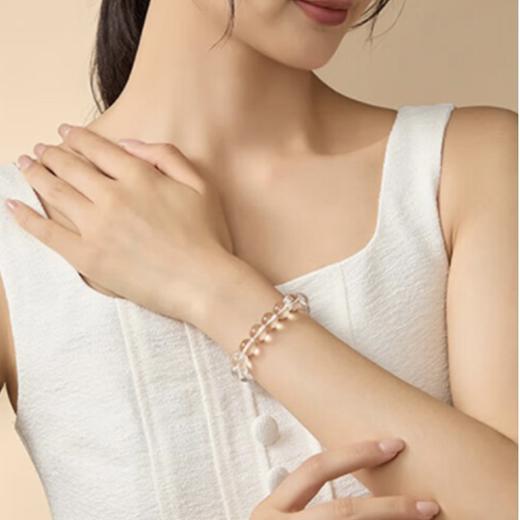 本真之境·天然AA级全净体白水晶能量守护手串 商品图3