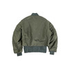 YOKE Connected Rib Knit Flight 不规则拼接军事风飞行夹克 商品缩略图4