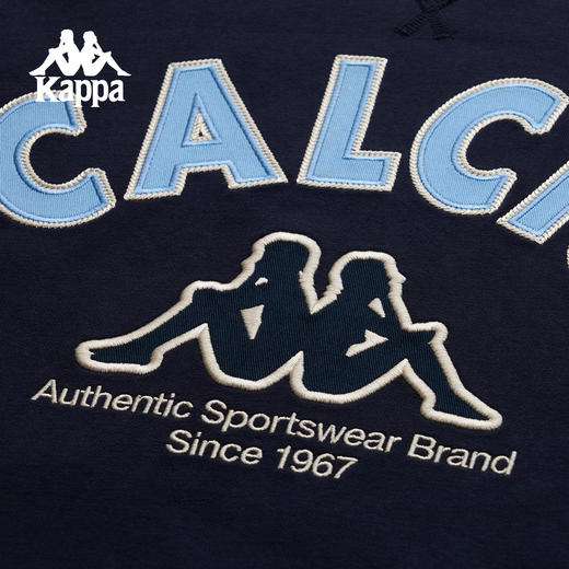 Kappa 运动卫衣2025新款圆领卫衣男女长袖套头衫休闲风K0G12WT02 商品图4