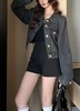 女款短款阔袖牛仔外套hu 商品缩略图3