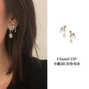 CH-J 25P 小鹿双C吊坠耳环 商品缩略图0