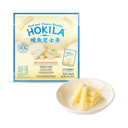 MM 山姆 HOKILA鳕鱼芝士条 280g 商品图0