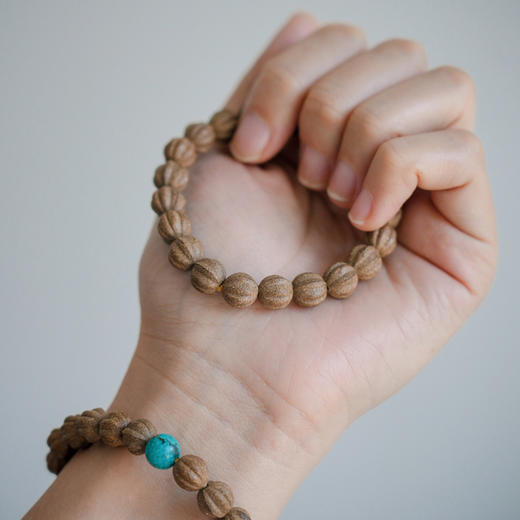 *自营*定心香香珠手串 | 绿松石香珠手串佛珠天然香料手工珠子文玩手链男女手链中式。 商品图6