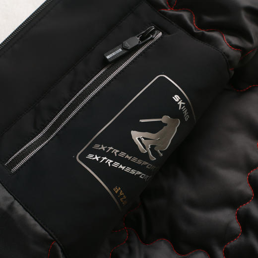 圣得西2025年冬季新款男士可拆卸帽厚棉服百搭加厚保暖舒适外套 商品图12