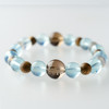 一念七宝 月升沧海 | 海蓝宝棋楠沉香木茶晶月光石水晶手串 商品缩略图3