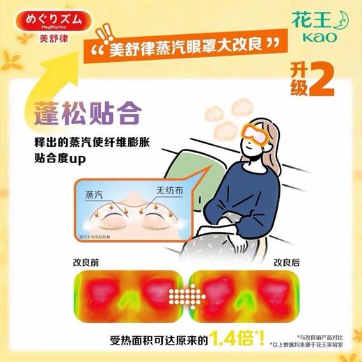 日本 花王转角邂逅蒸汽眼罩（桂花香）-12片
 商品图2
