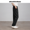 absorbrelease ab白噪黑色纯羊毛休闲裤男直筒长裤通勤男士裤子 商品缩略图4