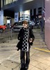 专柜流出小香限量熊猫双色100%羊绒围巾 商品缩略图5