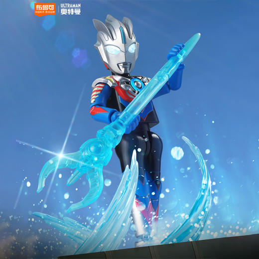 布鲁可奥特曼积木人闪耀版第10弹第十代欧布大隐藏发光收藏手办（盲盒随机款） 商品图1