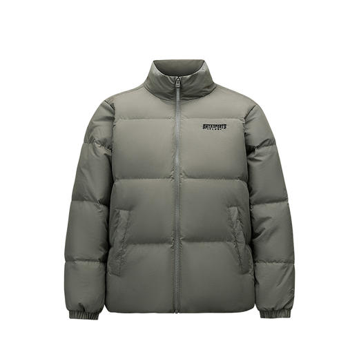 安踏立领短款羽绒服防泼水男冬季鸭绒保暖面包羽绒外套152618905 商品图0