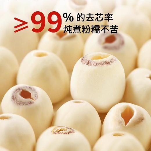 在菌屋 正宗湘潭白莲200g 无需泡发 炖煮粉糯不苦 商品图3