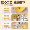 一次性拖鞋儿童卡通棉麻布加厚底防滑酒店宾馆民宿旅行便携拖鞋 商品缩略图2