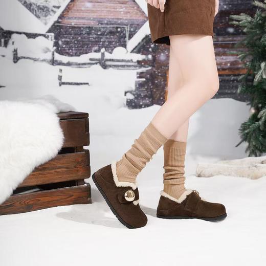 【云粉节】BF楼Westory秋冬新款博肯加绒平底鞋 商品图3