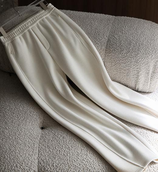 老米优品🎈预售15-20天。高端羊毛裤！420g可水洗羊毛加绒裤《蚕丝绵羊毛加绒内里羊毛奶奶裤》秋冬神裤！可水洗针织羊毛！自发热显瘦香蕉奶奶裤~ 商品图1
