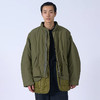 YOKE Connected Military Blouson 不规则拼接军事风鱼尾大衣外套 商品缩略图0