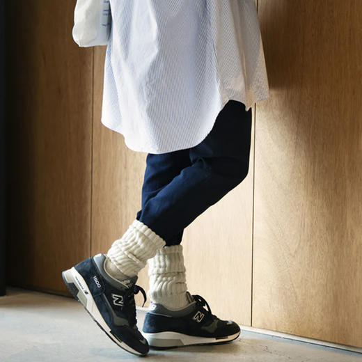 ROTOTO LOOSE PILE CREW SOCKS 日本职人制复古针织袜子 中筒袜 商品图1