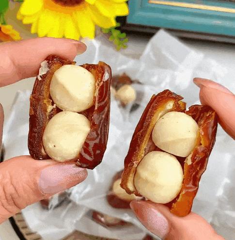 夏威夷抱抱果 ，椰果包裹着嘎嘣脆的夏威夷果，甜甜糯糯带奶香【G】 商品图0