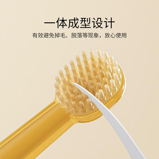 英氏 小恐龙乳牙刷 Y21A 棕色 商品图8