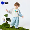 迷你巴拉男女童宝宝套装儿童长袖可爱卫衣卫裤不易起球2026春新品 商品缩略图0