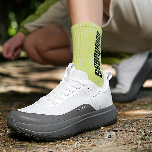 【双层缓震触底即弹❗️防水鞋面舒适包裹】鸟家SY无标防水防滑耐磨登山鞋男款低帮户外越野徒步运动鞋男子。jb 商品图1