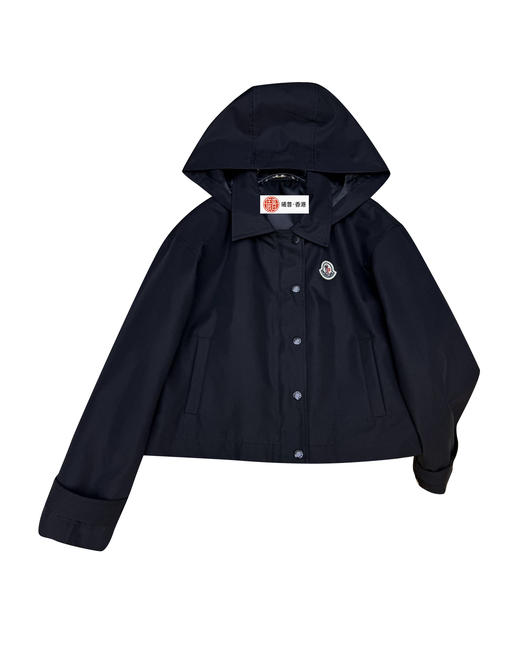 女款可拆卸帽风衣外套he018 商品图0