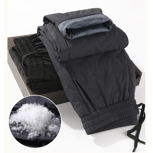 昆潮 90白鸭绒加厚保暖羽绒裤 商品图2