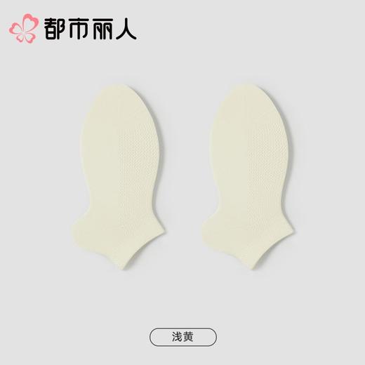 都市丽人袜子中厚高含棉袜子船袜简约生活袜子LCCDA4 商品图8