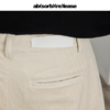 absorbrelease ab白噪白色灯芯绒裤男宽松直筒长裤男士裤子休闲裤 商品缩略图4