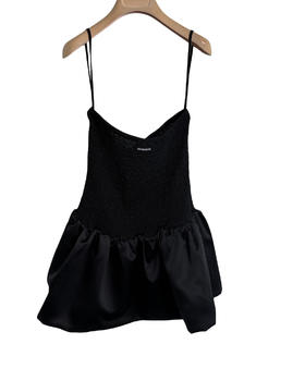 女款抹胸蓬蓬连衣裙he017