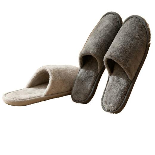 五星级酒店一次性拖鞋加厚珊瑚绒民宿家用待客便携防滑底高档批发 商品图4