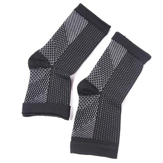 【拍1发5】运动休闲吸汗舒适露趾袜 弹力袜套护踝脚腕 商品图4