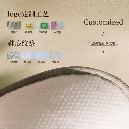珍珠棉加大厚一次性拖鞋五星级用防滑宾馆美容院民宿居家待客 商品图1