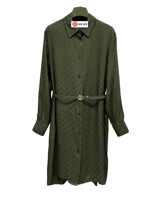 女款提花衬衫连衣裙lv012 商品图0