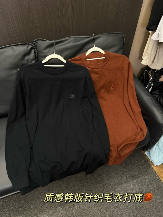 圆领纯色打底衫上衣 商品图3