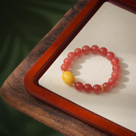 ² 【安然水晶】南红系列手串（适合牛/羊/虎/生肖佩戴）-LS-414 ( 48小时鉴赏期 ) HM02-CRMM-ARSJ 商品图4