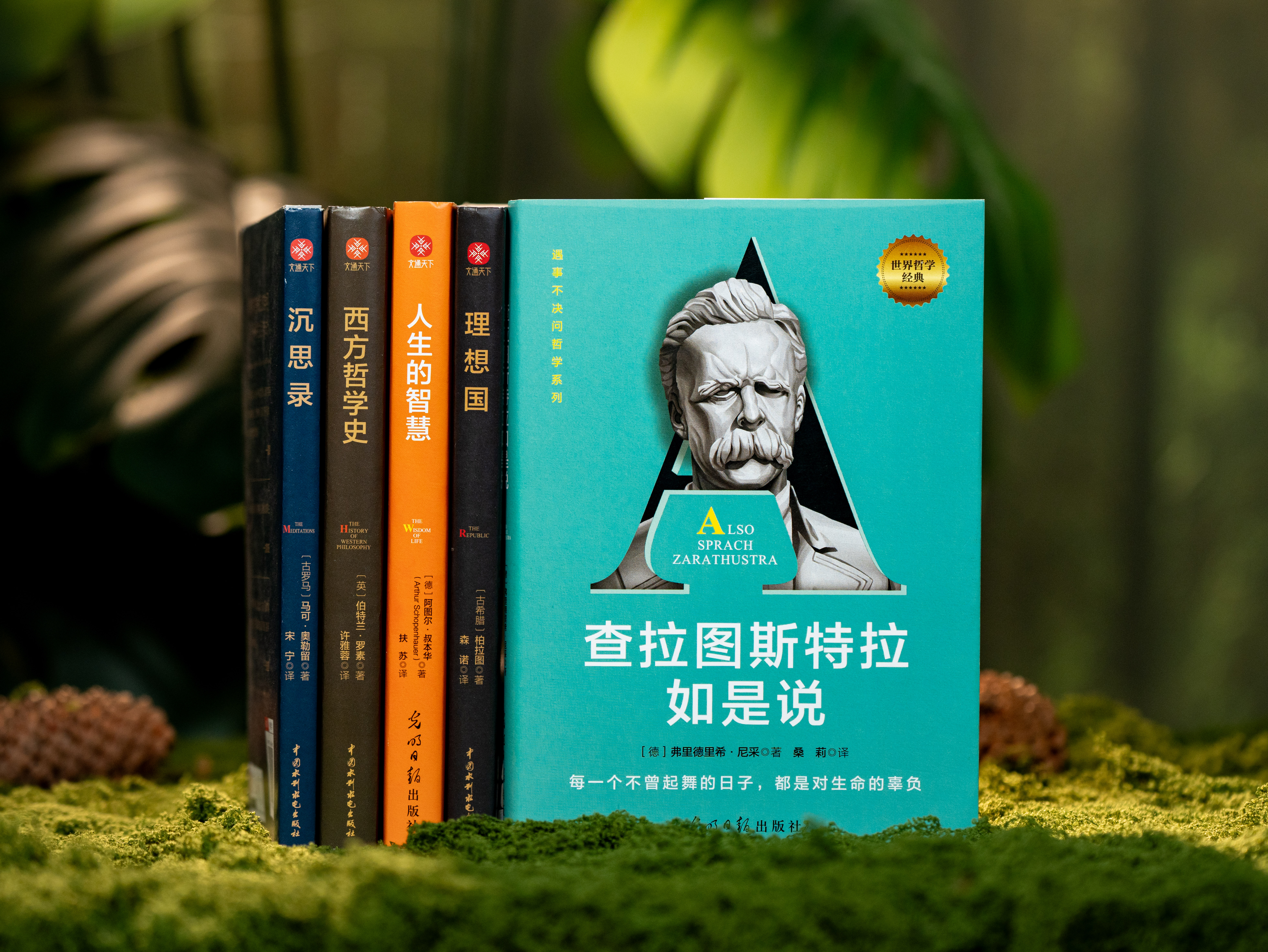 人生醒世五部曲（5册）| 柏拉图、奥勒留、叔本华、尼采、罗素 一次饱读五位世界公认、人类智慧巅峰的醒世巨作