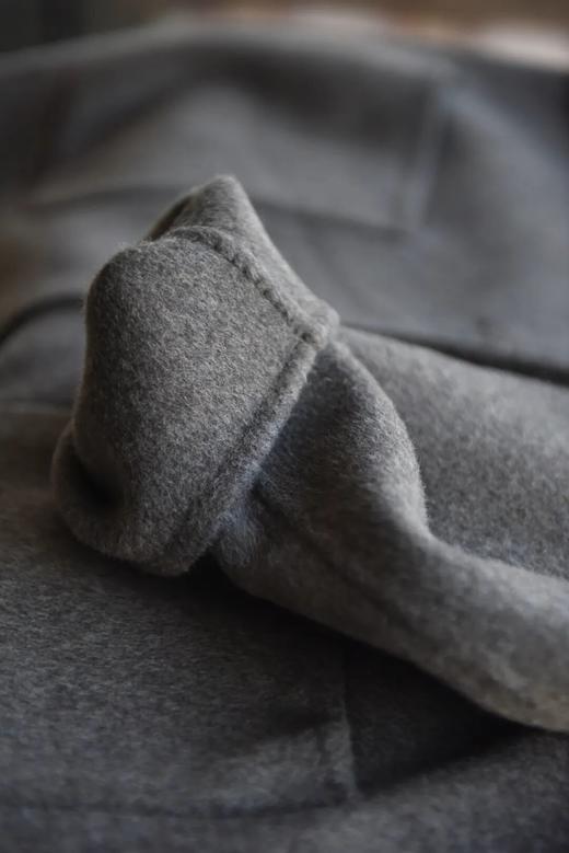 现货秒发~附围巾羊绒羊毛廓形大衣 商品图4