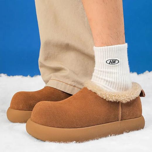 勃肯舒适长绒毛男女冬季保暖雪地靴 商品图1