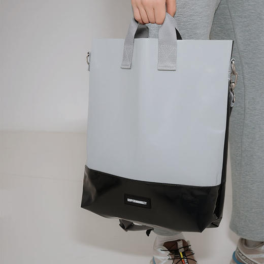 拼色防水托特包 商品图0