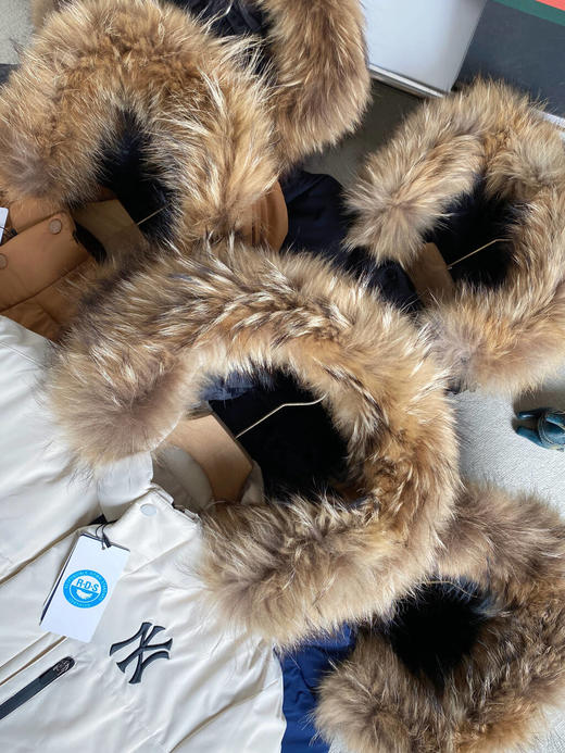 DIN级版本 M@B官方 男女张凌赫同款加厚鹅绒工装风毛领羽绒服24秋冬DJB13 商品图10