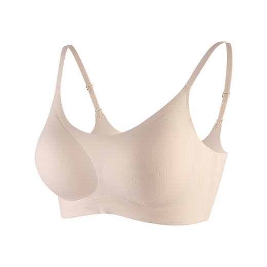 美奈川 蚕丝莫代尔细肩带无痕文胸BRA11487 商品图4