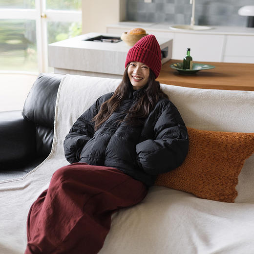 绽放541朵/95鹅绒中式盘扣小立领短款轻薄羽绒服女新款冬季外套 商品图0