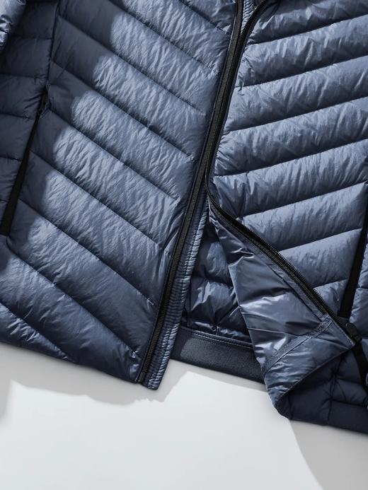 D120401保暖不臃肿！90白鸭绒排骨羽绒服可收纳轻量化户外运动休闲连帽羽绒服！ 商品图14