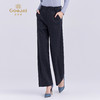 乔万尼2025冬新品宽松立体剪裁弯刀裤显瘦百搭裤子ED4F702 商品缩略图2