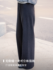 绒绒裤 无侧缝一片式松紧腰直筒休闲裤FCF3PAT140 商品缩略图1