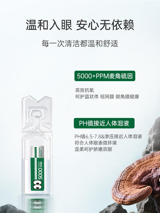 【纯洗款】仅三5000+PPM麦角硫因洗眼液 商品图2