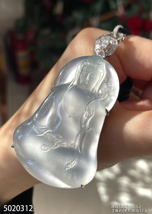 观音吊坠【5020312】具体价格微信咨询 商品图2