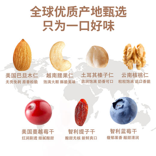 良西农场每日坚果25g*30包 混合坚果礼盒送礼健康零食早餐 每日坚果25g*30包 商品图2